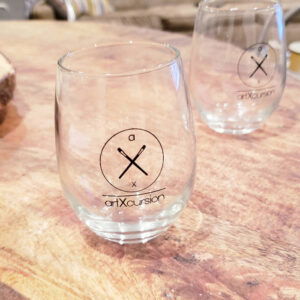 ArtXcursion Wine Glasses