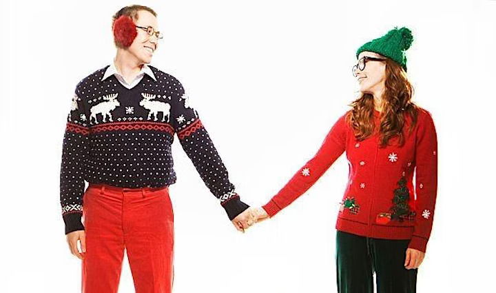 Christmas couple